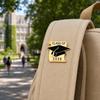 Broche Épingle de Diplôme 2026, Broche à Revers Émail Chapeau de Diplôme Étoile Rouleau de Papier, Badge Commémoratif Classe de 2026 pour Lycéen Étudiant Universitaire