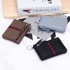First-layer Cowhide Mini Women's Change Purse Simple Loose Money Coin Storage Bag Genuine Leather ID Key