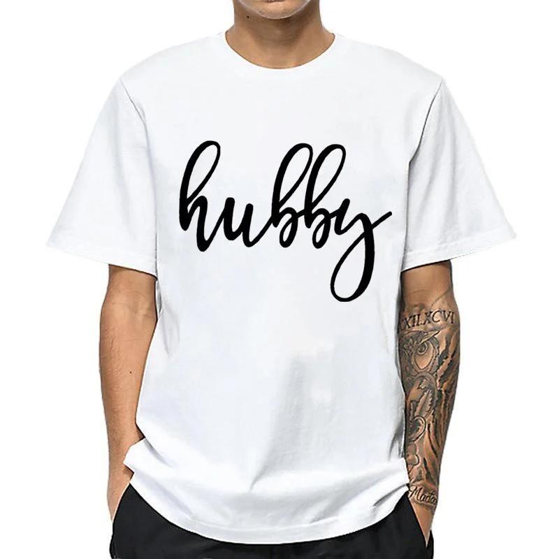 Hubby Wifey T-shirts Honeymoon Shirt Just Married T-shirts Engagement Shirt Wedding Shirts Bridal Gift Engagement