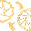 Stainless Steel Bike Adapters Center Lock Quick Install Disc Brake Conversion for Outdoor Activity