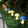 Solar Mushroom Garden Lights With 8 Modes For Outdoor Pathway Decor