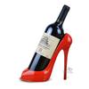 Suporte de Garrafa de Vinho Sapato de Salto Alto Rack Estiloso Acessório de Cesta de Presente para Ferramentas de Bar Caseiro