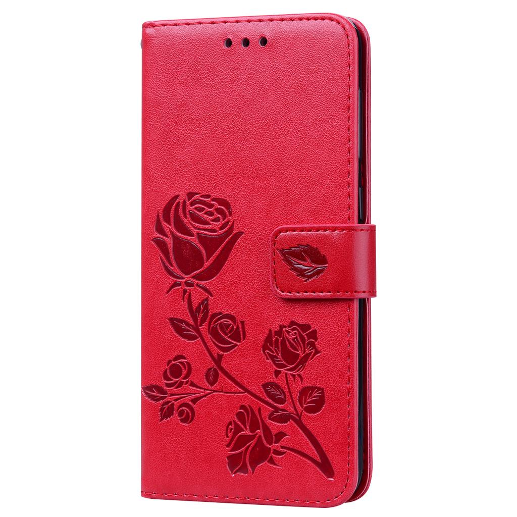 Köp Samsung Galaxy Premium Leather Flip Wallet Case Cover [Card Slots