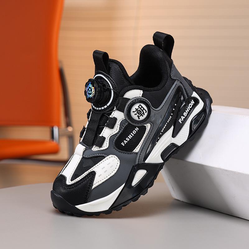 Jungen Sportschuhe 2025 Herbst/Winter Leder Wasserdicht – Rutschfeste Weiche Sohle Laufschuhe Papa Schuhe