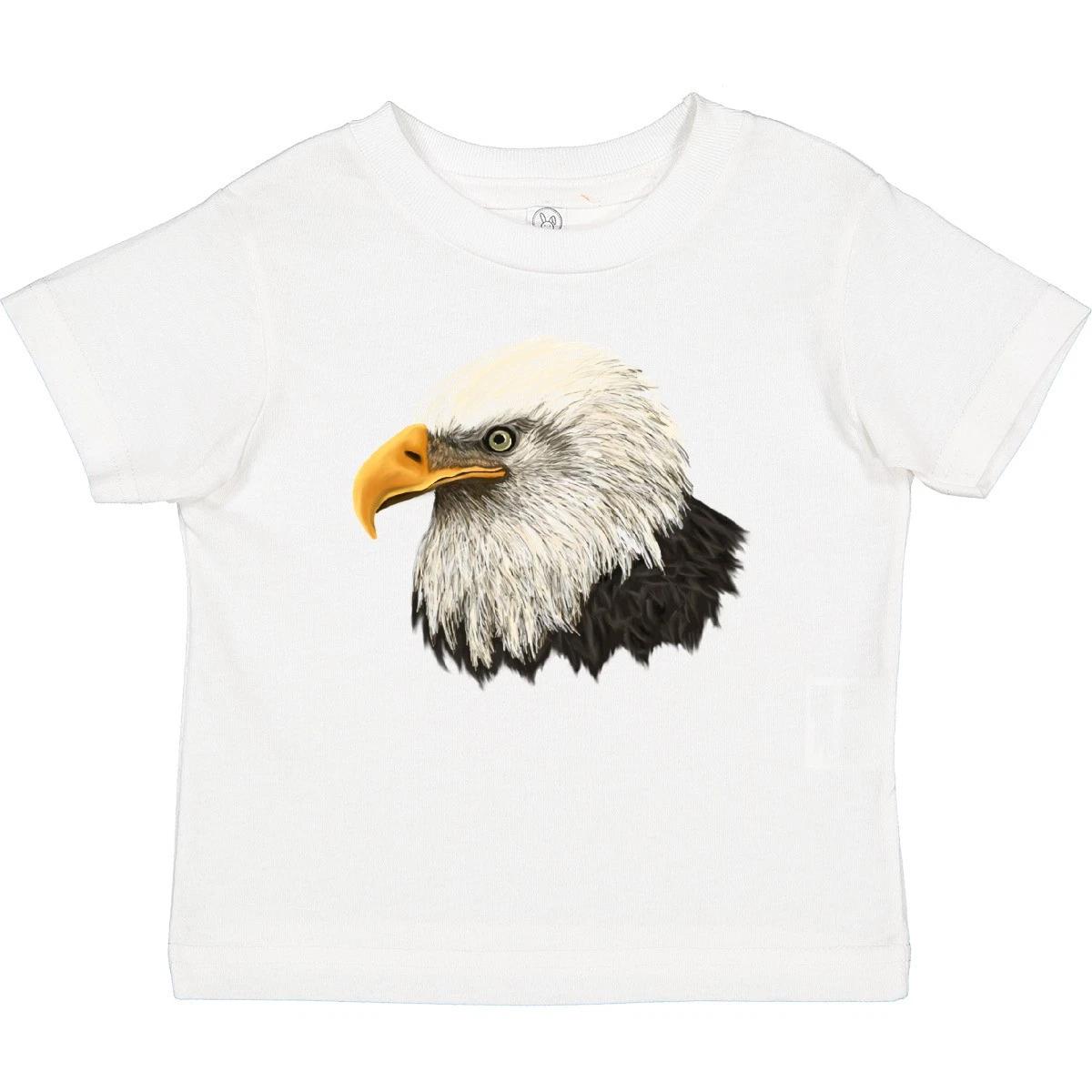 Inktastic Bald Eagle Baby T-Shirt United States 4th Of July Independence Day Red 160