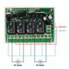 12v 4ch Channel 443mhz Relay Switch Long Distance Wireless Rf Remote Control With 2 Receivers For Alarm Systems