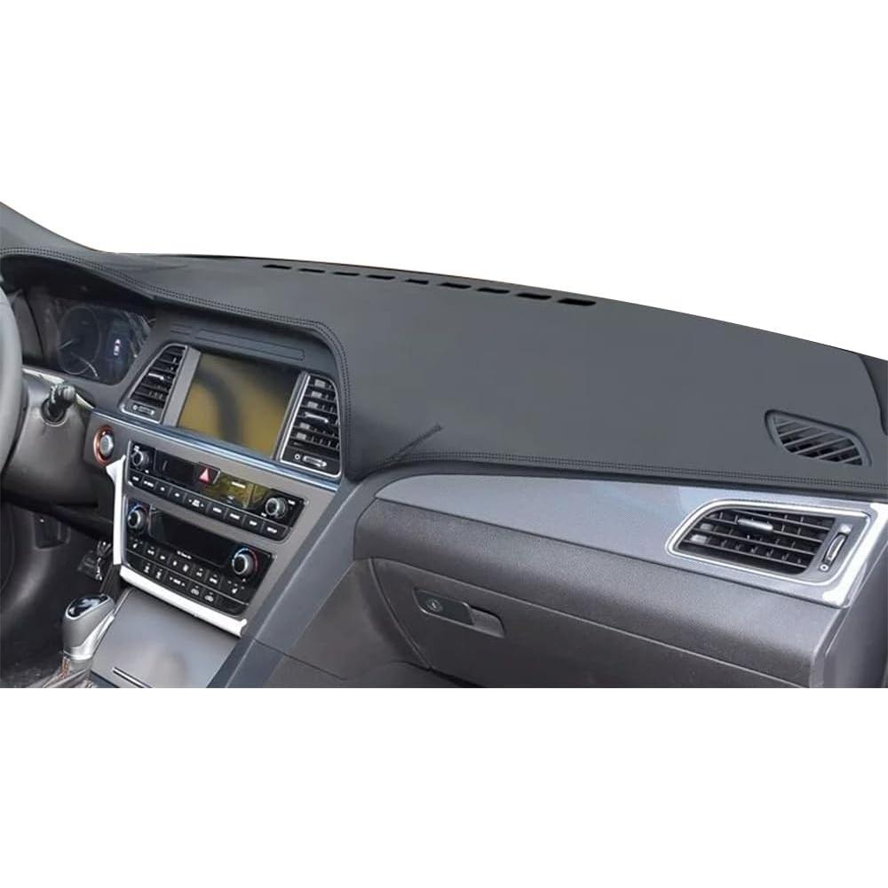 

Dashboard Cover Compatible with Ford F150 2021 2022 2023 2024 2025 2026 Models,Leather Material Dash Board Mat,Center Console Cover Sunshield 2015 2016 2017 2018 2019