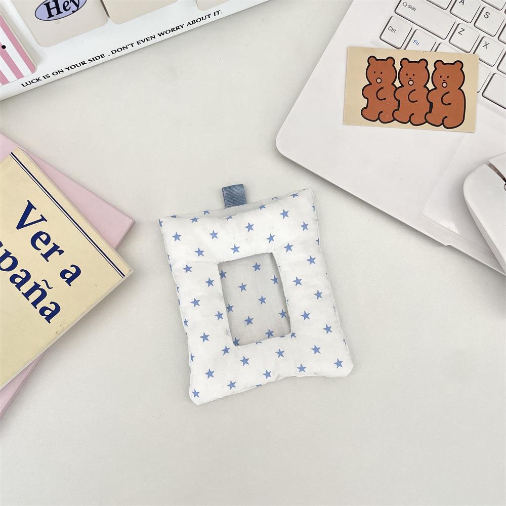 

Милая обложка для карточек с хлопковым наполнителем, кармашек для карточек, визитница, студенческая портативная сумка для хранения сертификатов, сумка для хранения банковских карт.