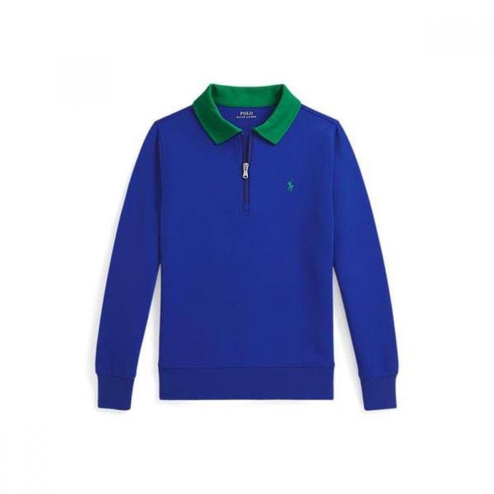 Polo Ralph Lauren Boys 8 18 Double Knit Sweatshirt Cwpokniy8021665100 S