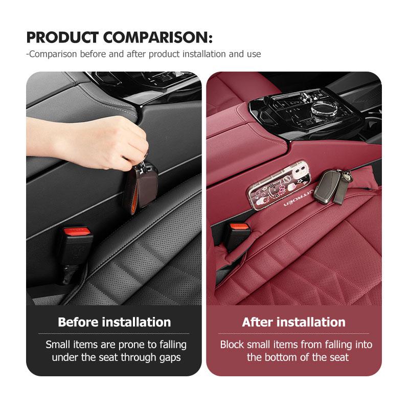 Car Seat Gap Filler Side Seam Plug Strip Leak-proof Strip For Citroen Jumper Celysee Cactus Picasso Aircross Saxo Grand ajn256