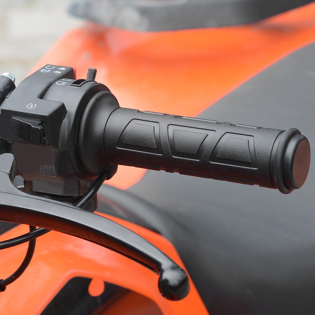 22mm Motorrad Hand Beheizte Griffe ATV Wärmer Geformte Griffe Einstellbare Temperatur Heißer Hand Beheizte Griffe Griff Manschetten Wärmer