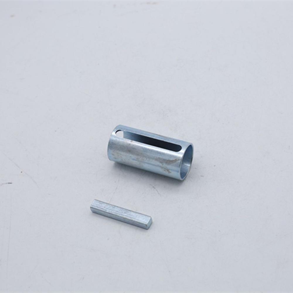 1 to 1-1/8 inch 1/4" Key Gas Engine Pulley Crank Shaft Sleeve Adapter 3" Length