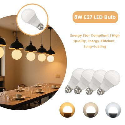 1-10PCS Hight Quality LampsLED Bulb E27 Lamps 8W AC 110V 220V Light Bulbs Warm Lighting Daylight RA80 for Home Derection