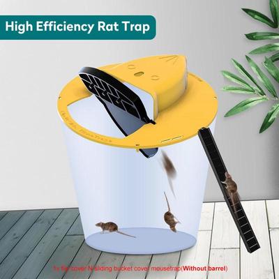 Trappola per topi intelligente Trappola per topi con copertura in plastica N Trappola per secchio scorrevole