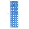 Nut and Bolt Identifier Gauge with 14 SAE & 14 Metric Sizes Thread Gauge Screw Size Checker for Quickly Identify Thread Sizes