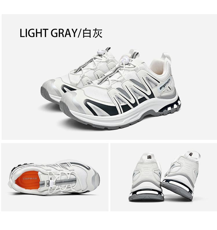 Unisex Outdoor Hiking Shoes Breathable Mesh Leather Non Slip Casual Sneakers 35-45 Tênis De Trilha Zapatillas De Senderismo