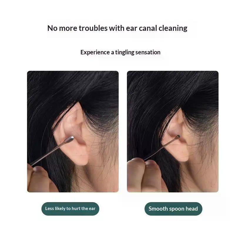 1 Set Earwax Removal Tools Ear Wax Cleaner Pick Digging Artifact Ear Pick Cleaning Ears Remover For Clean Your Kit Gadgets