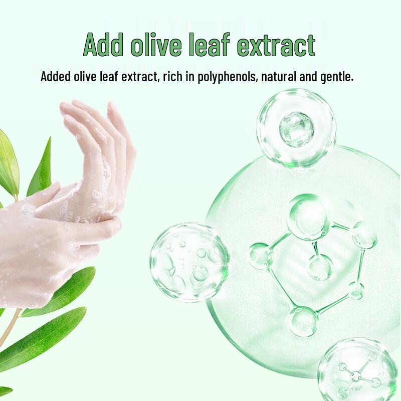 ChaoNeng Olivenblattduft Feuchtigkeitsspendende Schaumhandseife