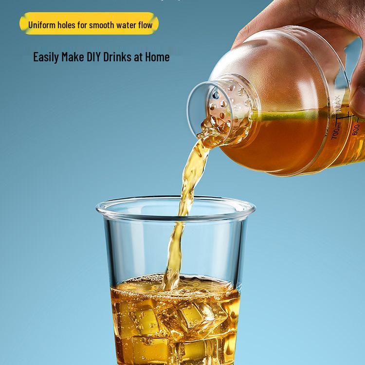 Shaker Manual Whipping Tool for Lemon and Milk Tea - Thickened Full Set for Home, Tea Shop, or Street Stall