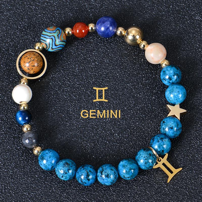 JYL TS Bracelet Zodiac  Planet Beads Aligns Cosmic Energy & Destiny