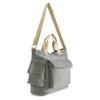 [Barcos Blue] Pocket Design Tote Bag, Shoulder Bag for Men and Women, A4 Size Compatible, Gray