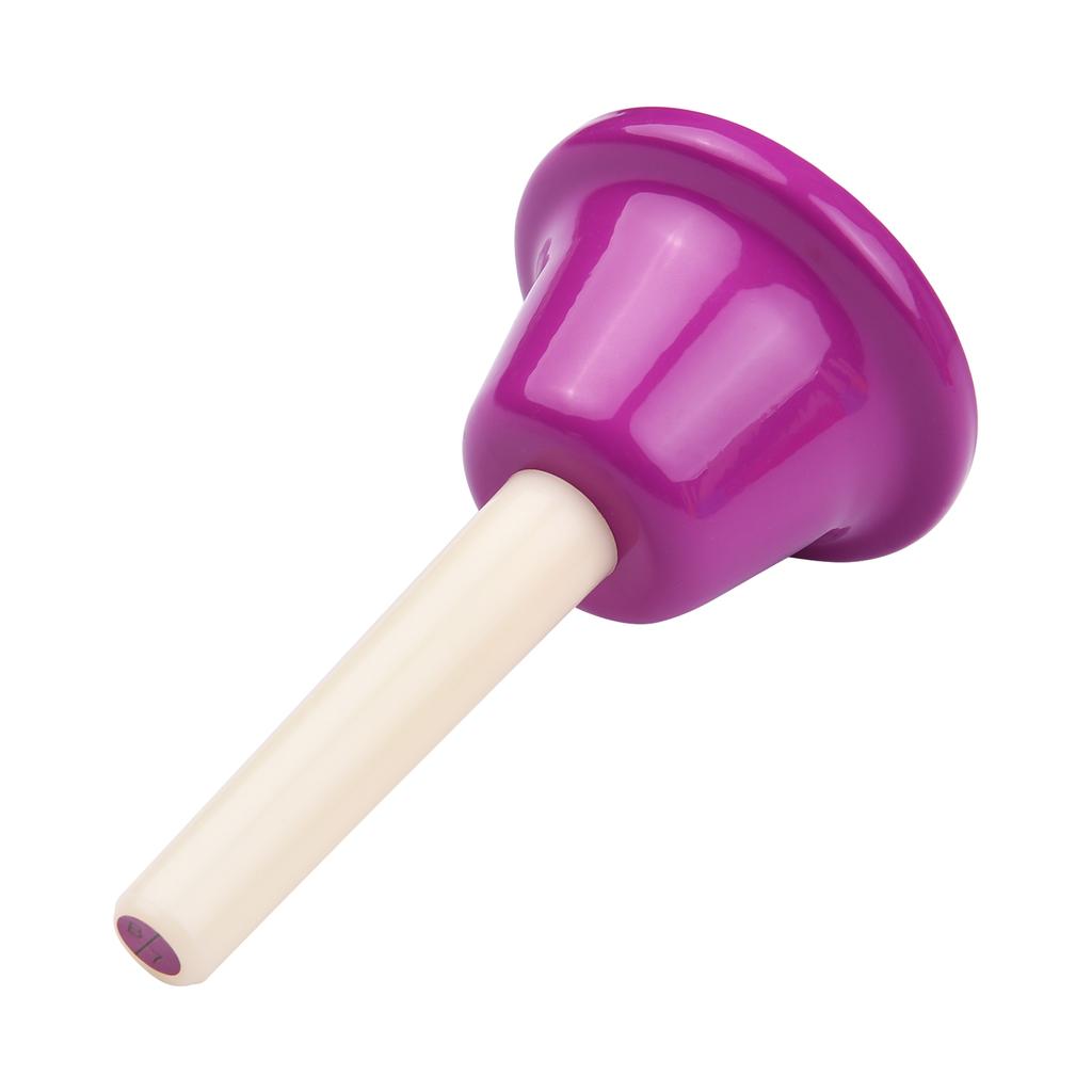 8 ks Barevné ruční zvonky 8 tónů Diatonická sada kovových ručních zvonků Zvonky Zvukový nástroj