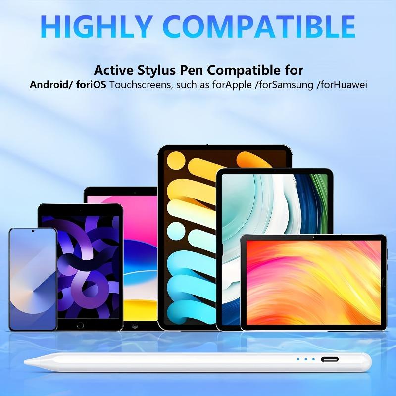 1PC Stylus for iOS/Android, Microsoft Phones and Tablets - Fast Charging, Apple Penci Compatible