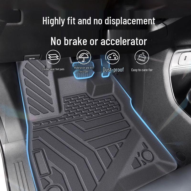 Kunlun Edition 2024 TPE Floor & Trunk Mats for Driver's Side