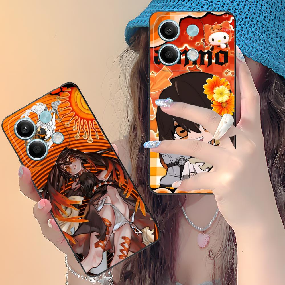 Gachiakuta Amo Mobile Phone Case for Xiaomi Redmi Note 14 13 12 11 S Pro Plus 4G 5G Colorful Printing Cover Pretty Luxury Cover