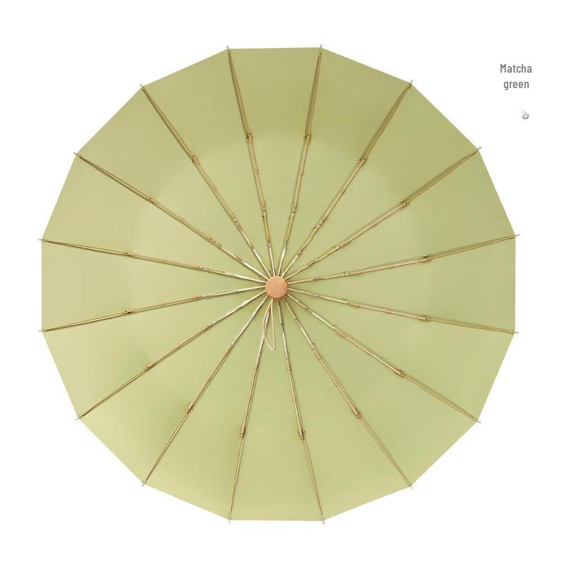 Nanqiao 16-Rib Large Three-Fold Sun/Rain Umbrella