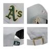 Oakland Athletics Storm Logo Free Size Cleanup Cap, Gray, Size, 47, Men's/Women's, MLB, Hat, Unisex, Low-Profile Cap, B-RGW18GWS-SMB