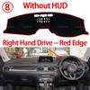 Anti-Slip Dashboard Cover Protective Pad Car Accessories Sunshade Carpet for Mazda CX-5 CX5 KF 2017 2018-