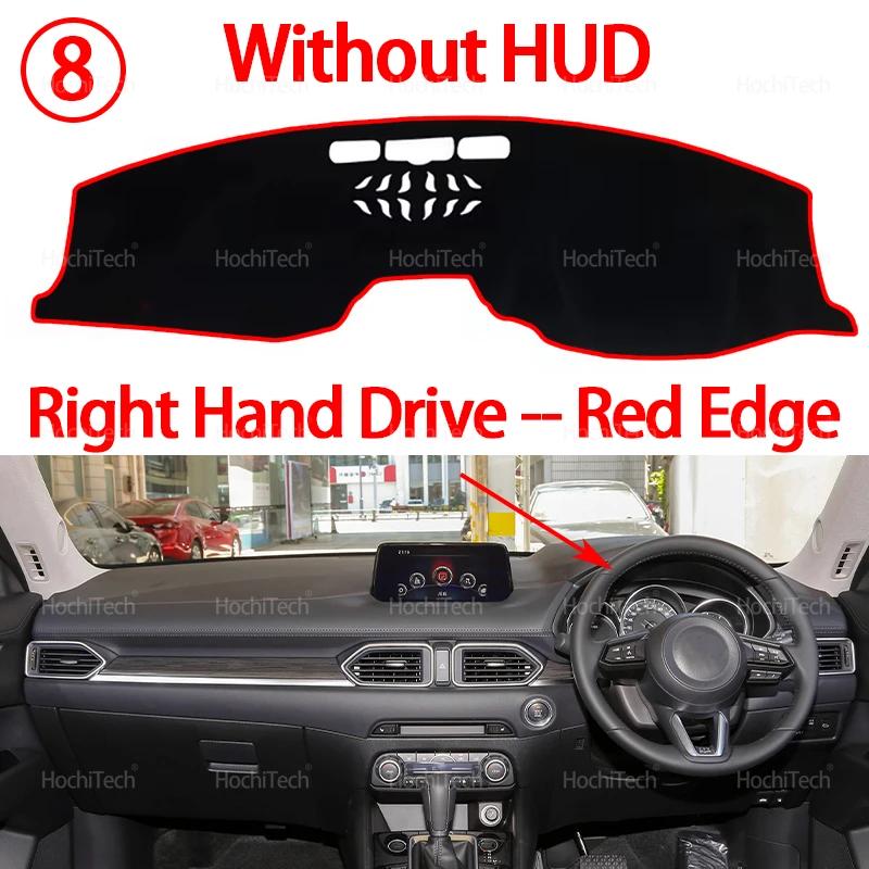 Anti-Slip Dashboard Cover Protective Pad Car Accessories Sunshade Carpet for Mazda CX-5 CX5 KF 2017 2018-