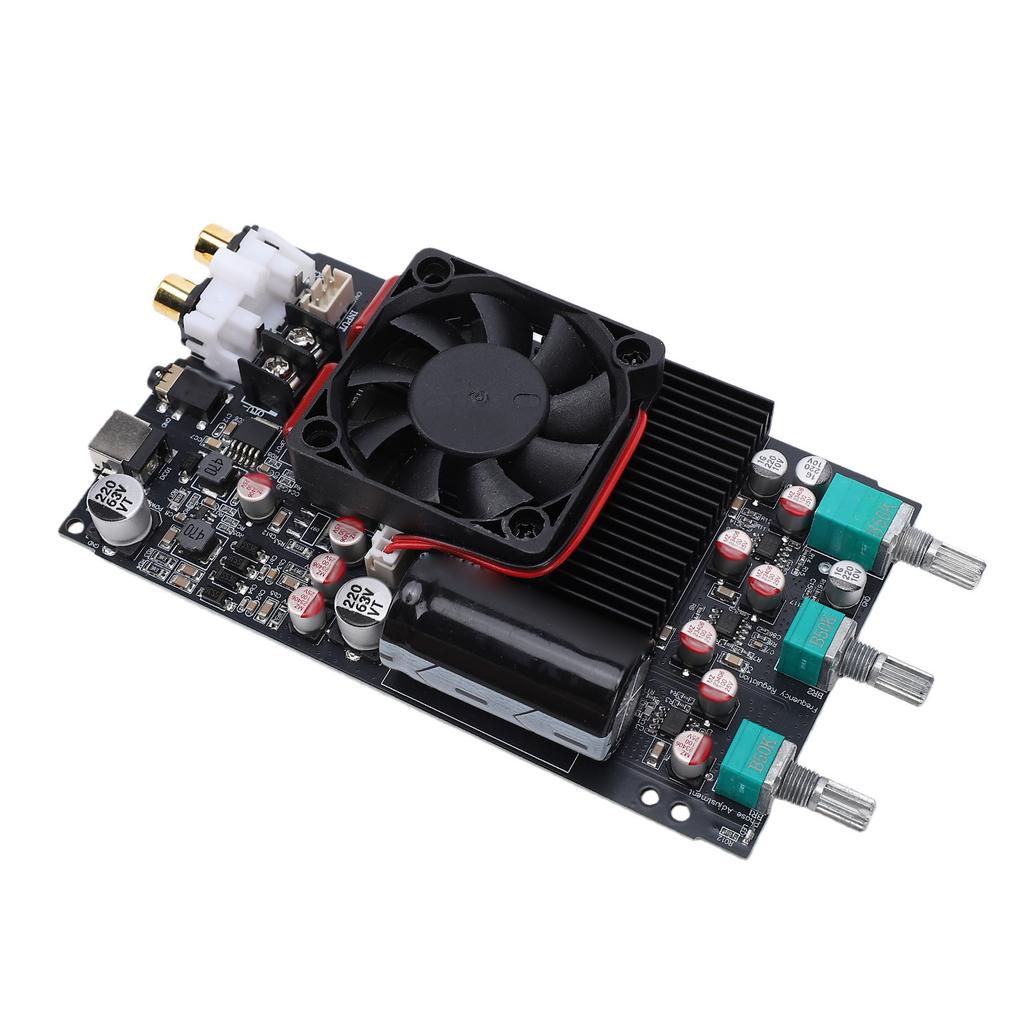 Power Amplifier Board 600W AUX Input Mono Channel Audio Professional Digital Board Class D Amp for Subwoofer Vehicle