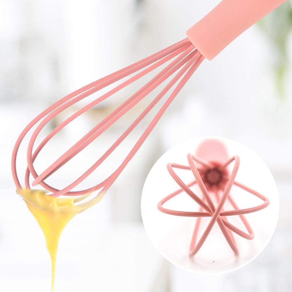 Mini Silicone Eggs Beater Multi-Purpose Handheld Anti-Rust Egg Whisk Food Blender Baking Tools For Home Kitchen Accessory
