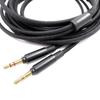 Double 3.5mm Nylon Headset Cable for Beyer T1 2nd/3rd Portable Headphone Cable Headset Repair Lines Replacement Cord