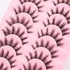 10 Pairs 3D Multi-Layer Little Devil Style False Eyelashes - Model 6DA023#