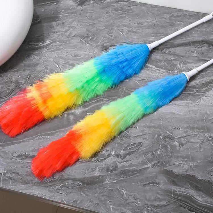 Ultra-Fine Chicken Feather Dust Removal Duster for Household Cleaning