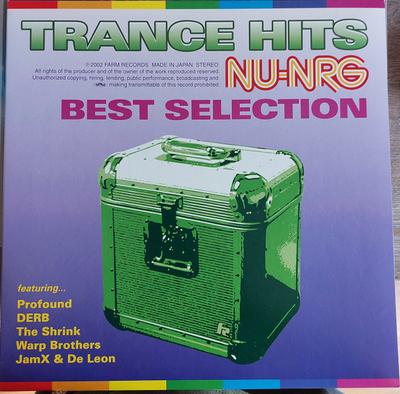 12inch Record VARIOUS  Trance Hits NuNRG Best Selection FARM1000 Farm Records 2002 Japan Dance  Electronica Used