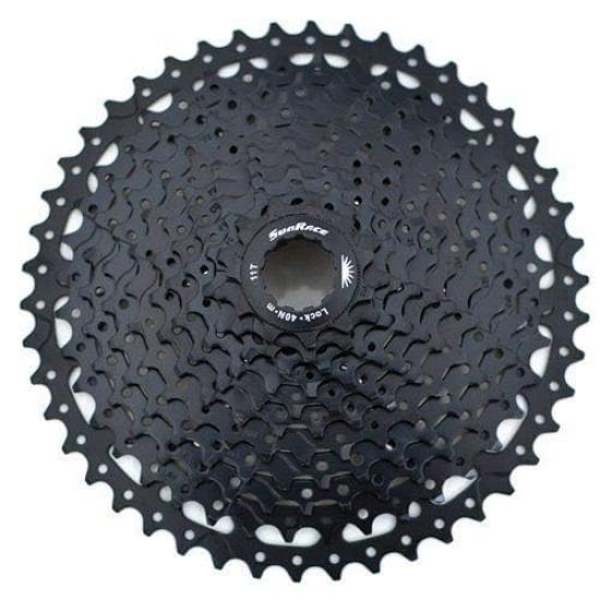 SunRace CSMS8 Wide Ratio Cassette 11 Black 11-46T, Speed, #XTE1381