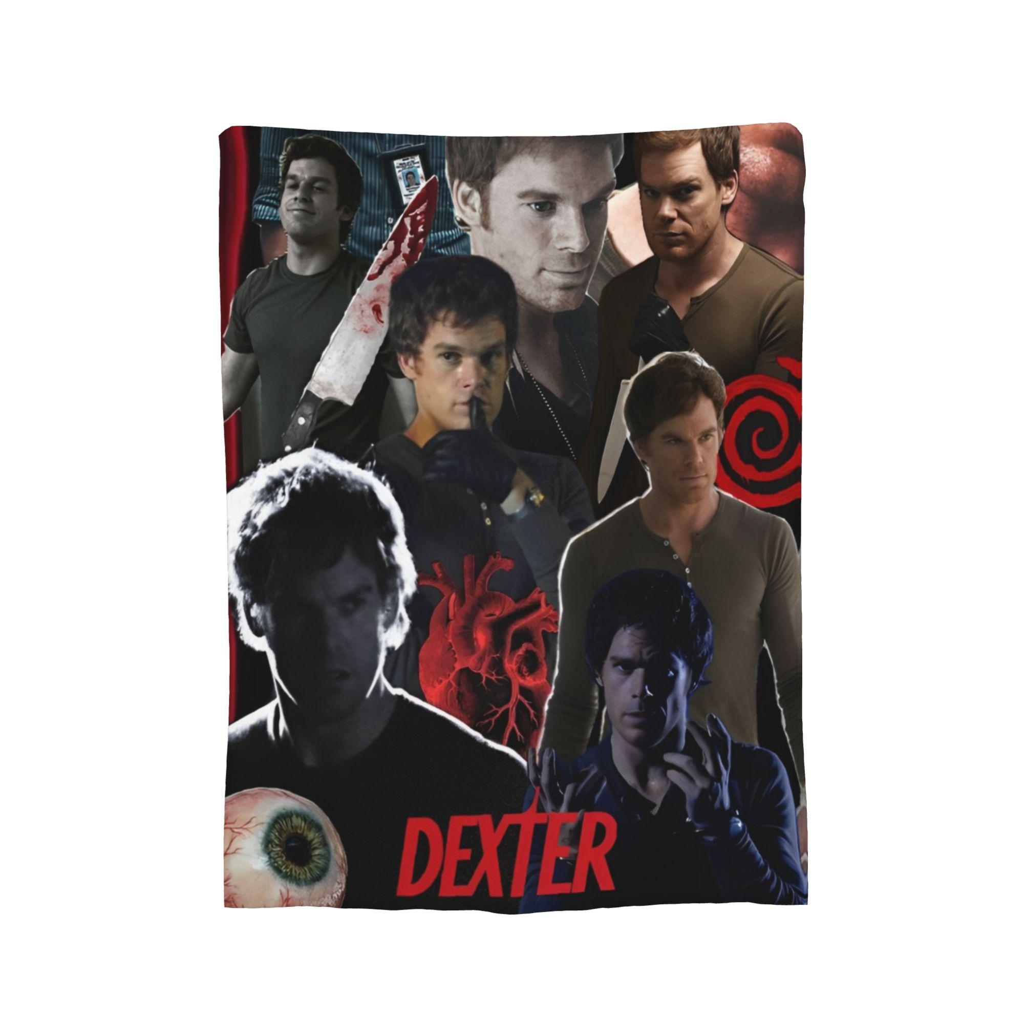Dexter Morgan Tv Show Blankets Fuzzy Throw Blanket Summer Air Conditioning Portable Soft Warm Bedspreads, 75x90cm