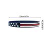 1 pièce Bracelet en caoutchouc Drapeau américain étoilé Imprimé pour célébrer le Jour de l'Indépendance Décoration de bracelet