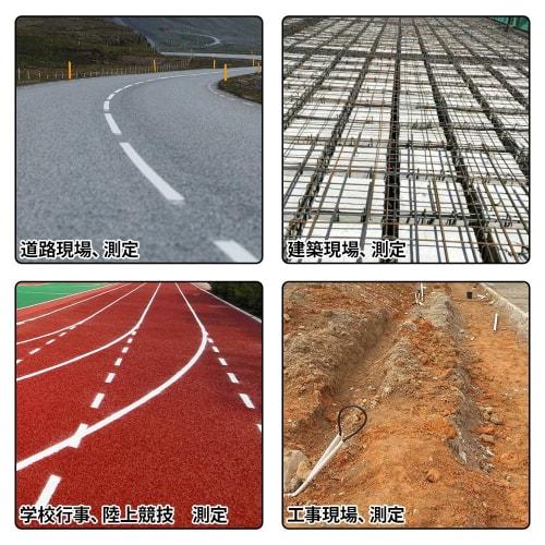 UPstore Steel Tape Measure, 100m, Soccer/Baseball, Heavy-Duty Steel Tape Measure, Rust-Resistant, Iron Scale, for Measuring