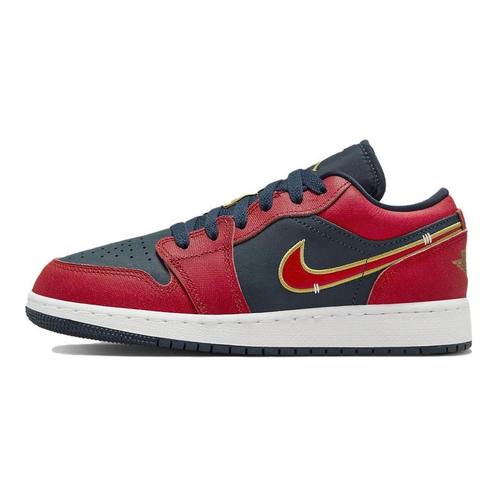 Air Jordan 1 Low GS Olympic Dětské tenisky Červená Armory-Navy Sport-Red FQ7380-400