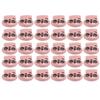 30pcs Metal Alloy Spring Cord Locks Double Hole Drawstring Stoppers End Toggles  For Drawstrings