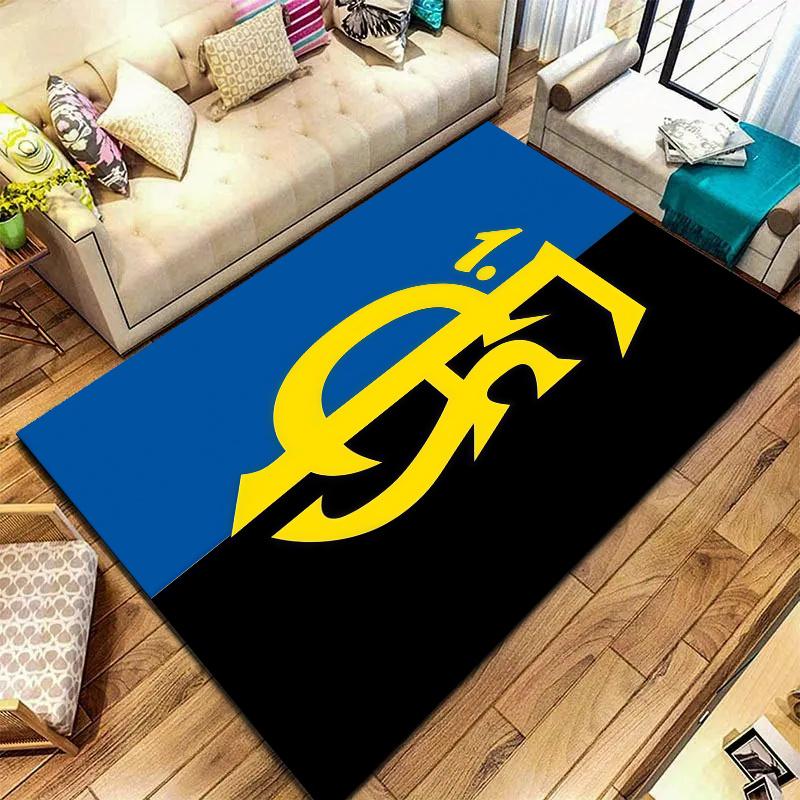 Fc Saarbrcken Carpet Rug for Living Room Bedroom Home Sofa Decoration,Kids play Nonslip Floor Mat
