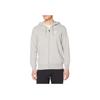 Reebok Comfy Hooded Zip-Up Jacket Men Jackets Gray GV5514