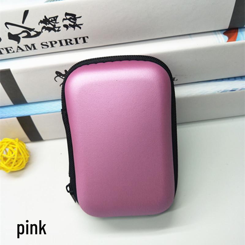 Rectangular EVA Earphone & Data Cable Zipper Storage Bag