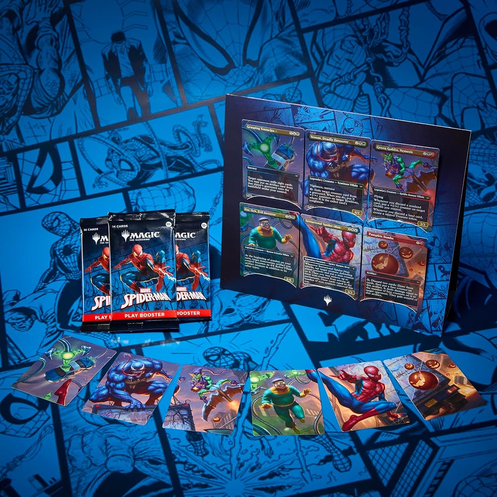 Magic: The Gathering Marvel Spider-Man Scene Box English MTG Treca Wizards of the Coast SPM D4531...
