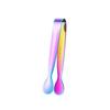Stainless Steel Ice Tongs Mini Tongs for Ice Cubes Sugar Cubes Cookies Cotton Candy
